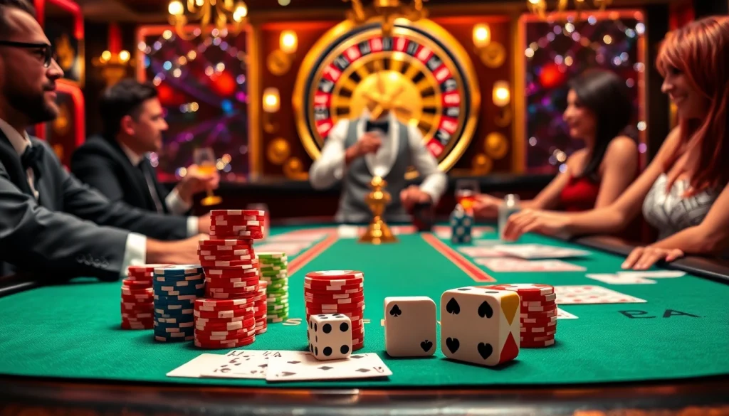 Players enjoying poker with high stakes at https://gg88.pizza/, emphasizing thrilling gambling excitement.