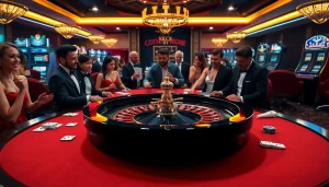 Experience the excitement of Nhà cái SC88 with players enjoying a lively roulette game.
