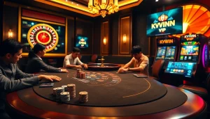 Experience KKWIN VIP gaming at its finest with luxurious poker, roulette, and slot machines.