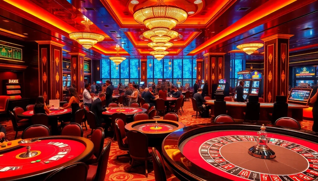 SODO casino players strategizing at poker tables, highlighting engagement and excitement.