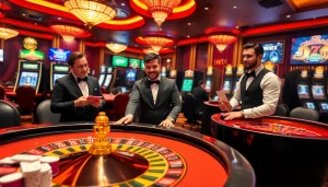 Experience the luxury of iwin club with lively casino tables and professional dealers.