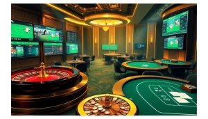 Learn how to bet successfully with our guide on แทงบอลยังไง in an upscale online casino environment featuring sports betting.