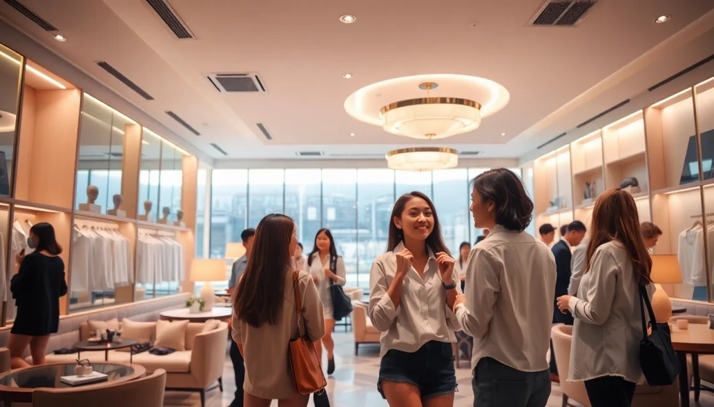 Suwon shirt room interior showcasing a lively atmosphere with modern design elements, attracting guests seeking quality entertainment at gdmc.bio.