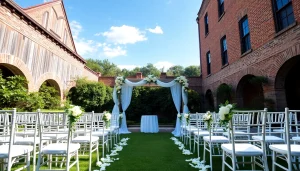 Experience a breathtaking Historic wedding venue Jacksonville FL featuring lush gardens and vintage architecture.