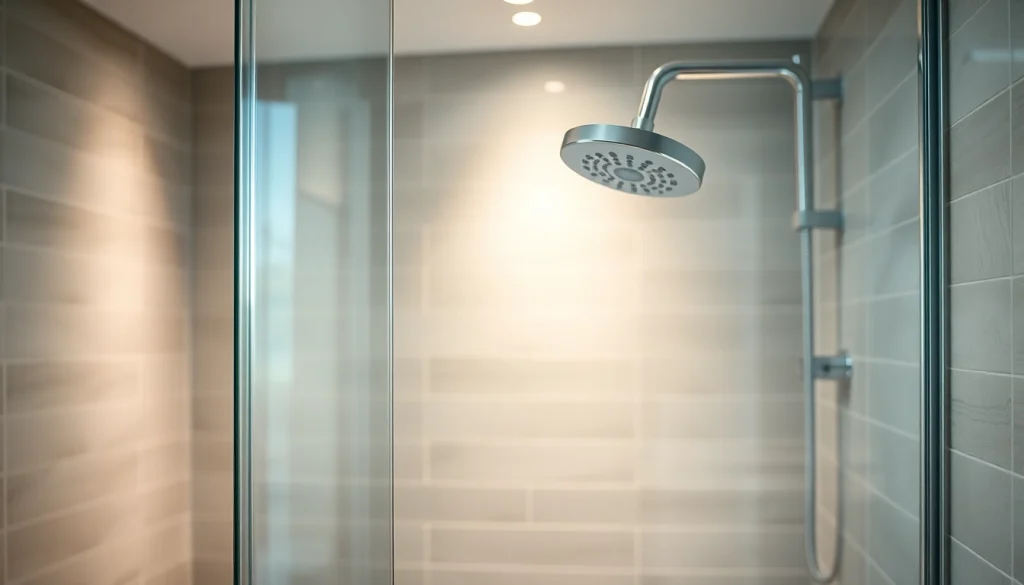 Admire the elegance of a paroi de douche italienne with sleek design and clear glass features.