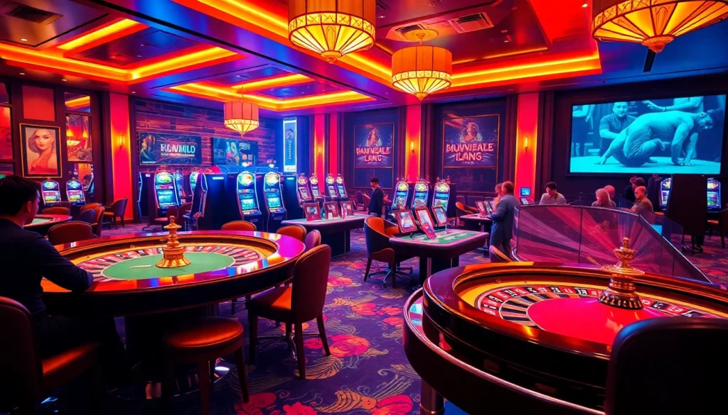 Experience the excitement of gambling with vibrant visuals at vmaxgame.net featuring thrilling casino games.