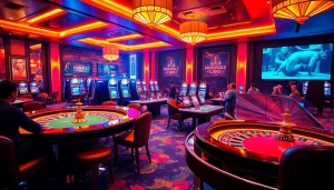 Experience the excitement of gambling with vibrant visuals at vmaxgame.net featuring thrilling casino games.