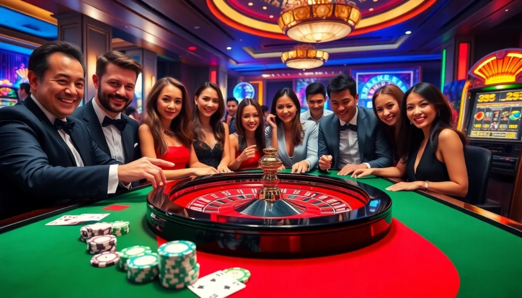 Người chơi tham gia tại bàn roulette lấy cảm hứng từ https://luck8.net, hiện thân của sự phấn khích và sang trọng trong cờ bạc.